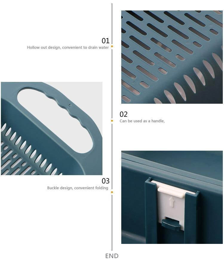 Folding Drain Basket