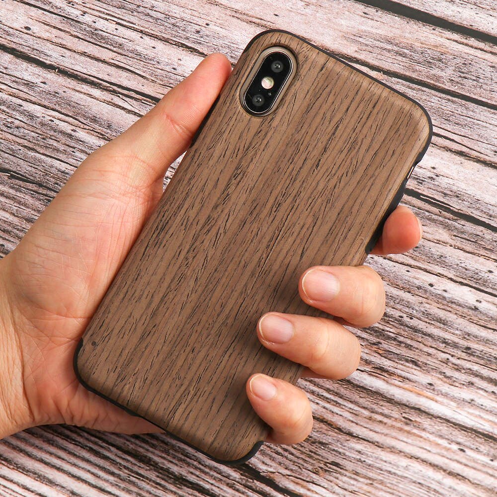 Retro Case Wood pattern For iPhone Models