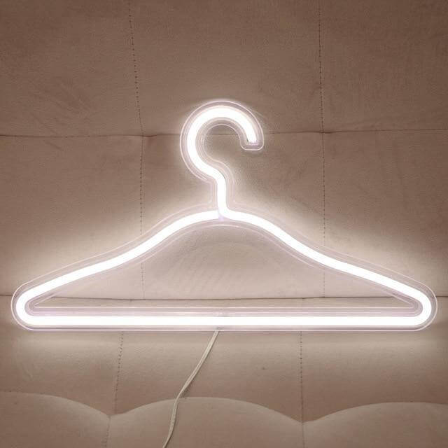LED Neon Light Hanger Night Lamp