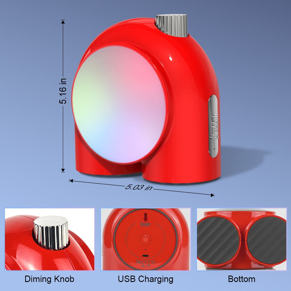 Smart Programmable Music Alarm LED Lamp
