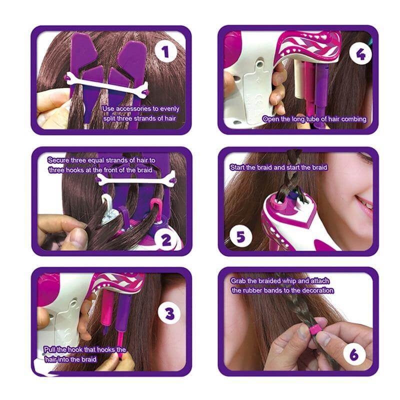 DIY Electric Automatic Hair Braider