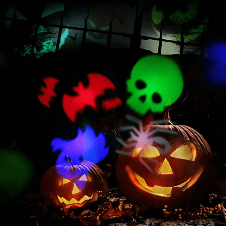 LED Halloween Decoration Landscape House Projector