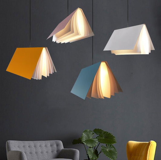 Simple Nordic Modern Book Shape Lamp