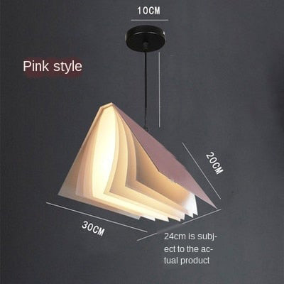 Simple Nordic Modern Book Shape Lamp