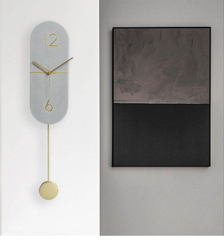 Europe Elegant Pendulum Wall Clock