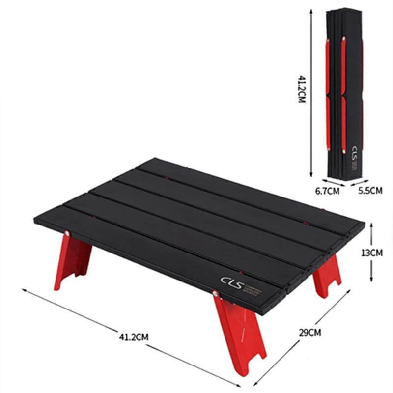 Mini Black Foldable Outdoor Table