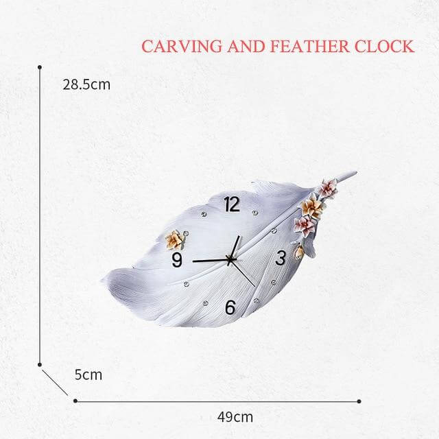 Nordic Wind Art Wall Clock