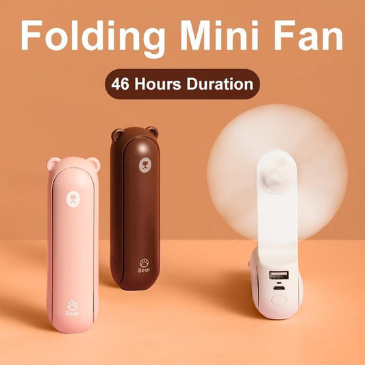 Rechargeable Portable Handheld Foldable Mini Fan