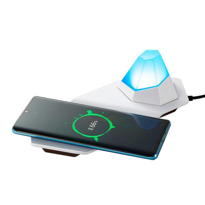 2in1 Diamond LED Night Light Wireless Charger - UTILITY5STORE