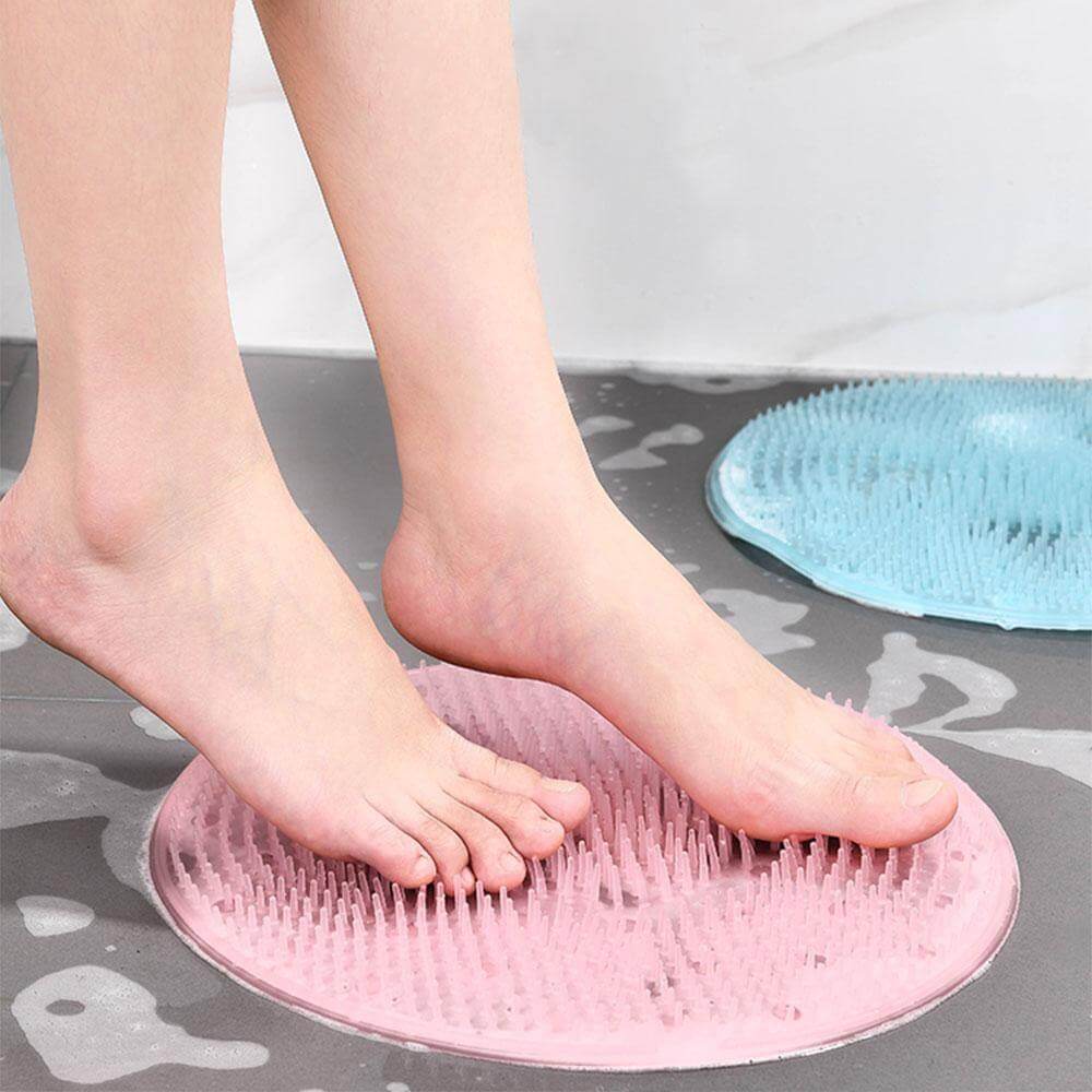 Round Silicone Bath Massage Cushion Brush - UTILITY5STORE