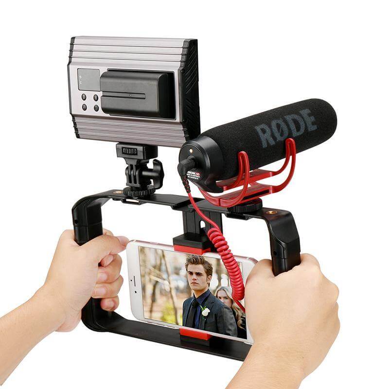 Vlogger Smartphone Tripod Mount Stand Stabilizer