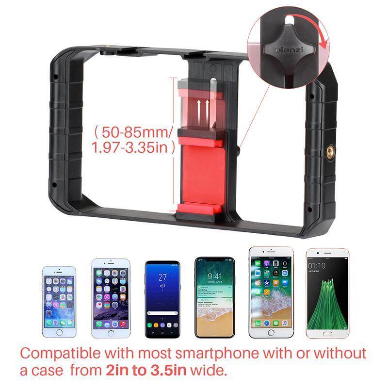 Vlogger Smartphone Tripod Mount Stand Stabilizer