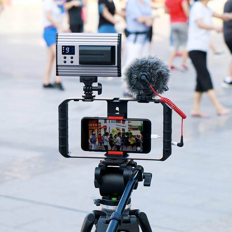 Vlogger Smartphone Tripod Mount Stand Stabilizer