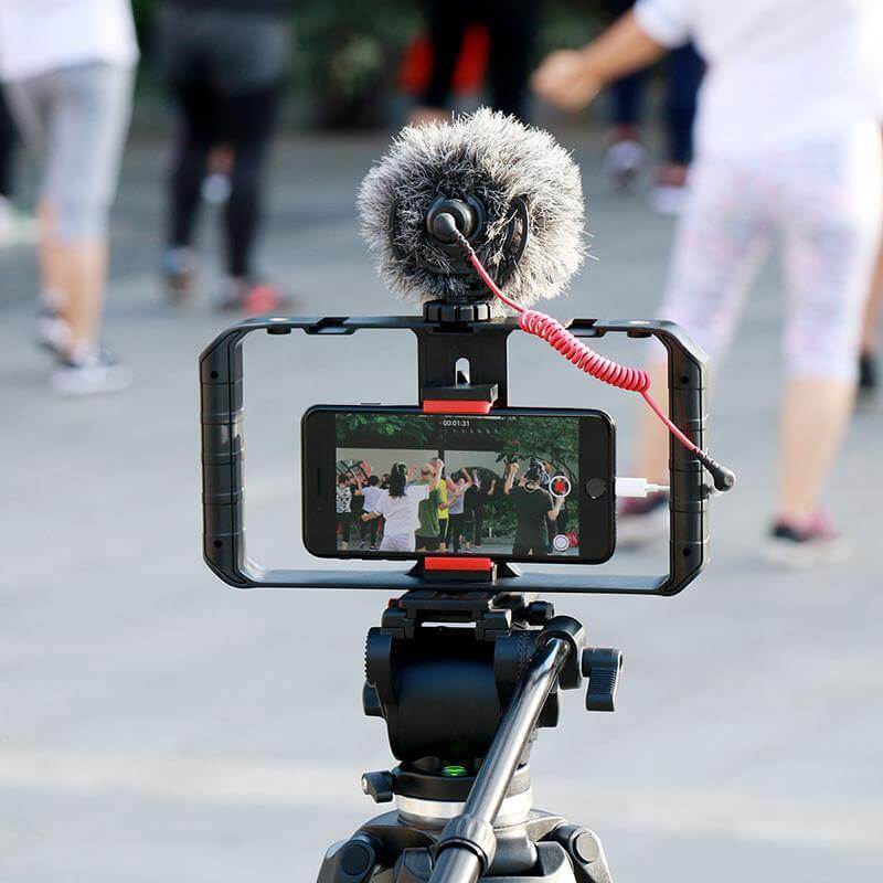 Vlogger Smartphone Tripod Mount Stand Stabilizer