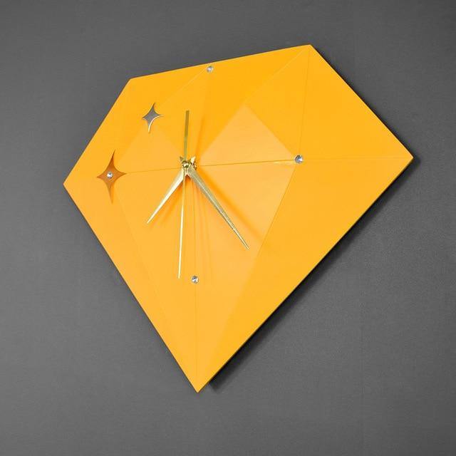 Geometric Nordic Star Minimalist Wall Clock