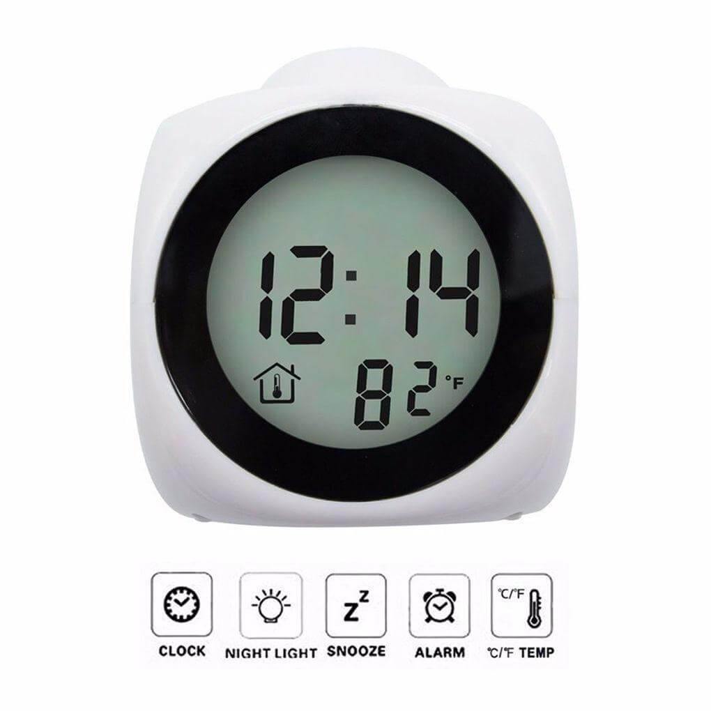 LCD Projection Display Digital Alarm Clock