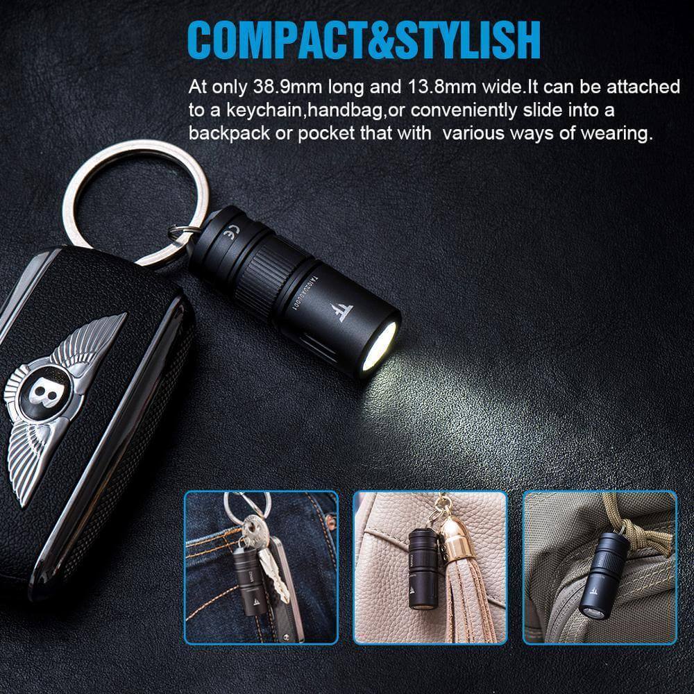 Tiny Super Bright Rechargeable Flashlight