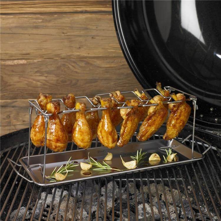 Stainless Steel Chicken Wing Rack