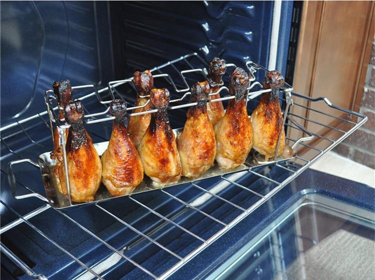 Stainless Steel Chicken Wing Rack