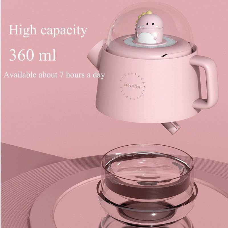 Teapot USB Colorful Air Humidifier Night Light - UTILITY5STORE