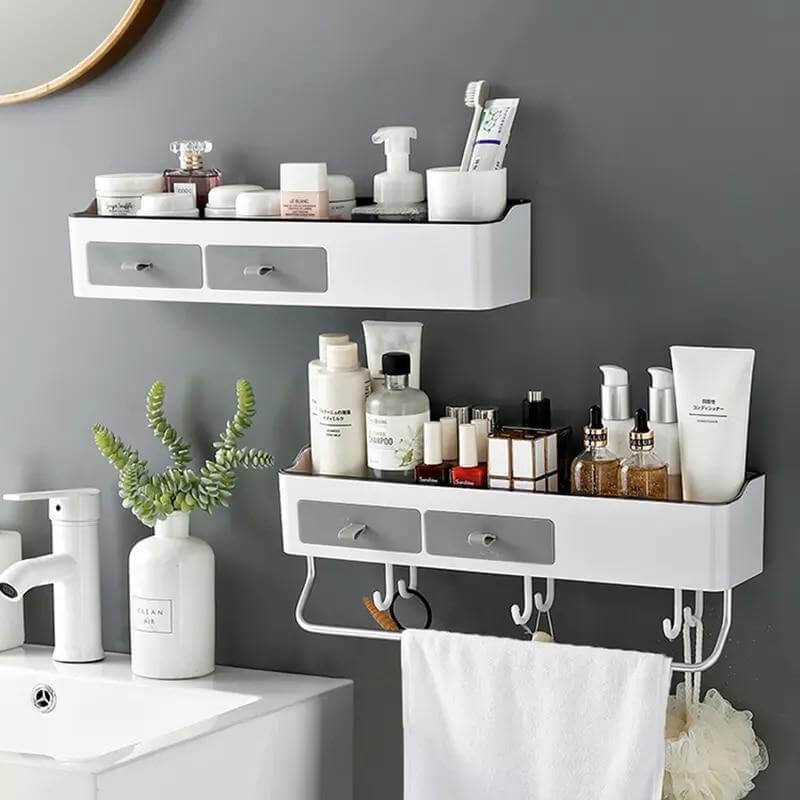 Wall Mount Bathroom Cosmetic Organizer