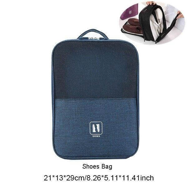 Portable Travel Shoe Clothes Storage Organizer Bag
