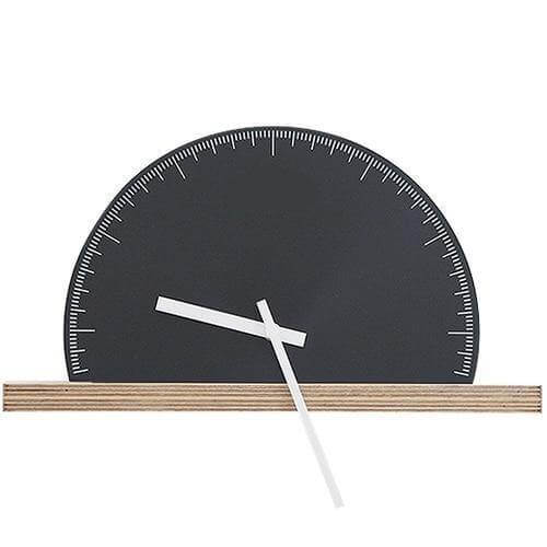 Modern Geometry Half Nordic Wall Clock