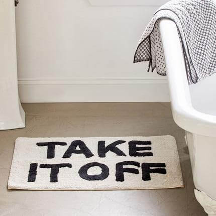 Nordic Funny Bathroom Area Carpets