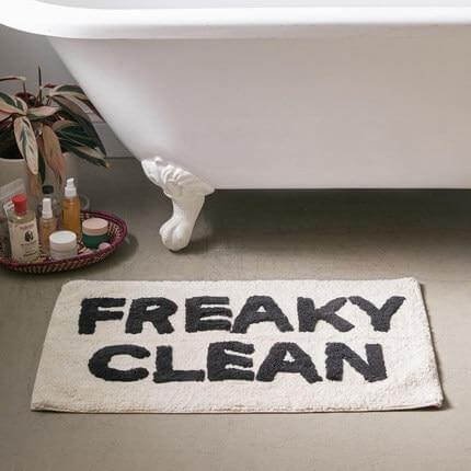 Nordic Funny Bathroom Area Carpets