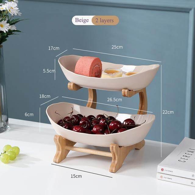 Nordic Food Rack Organizer