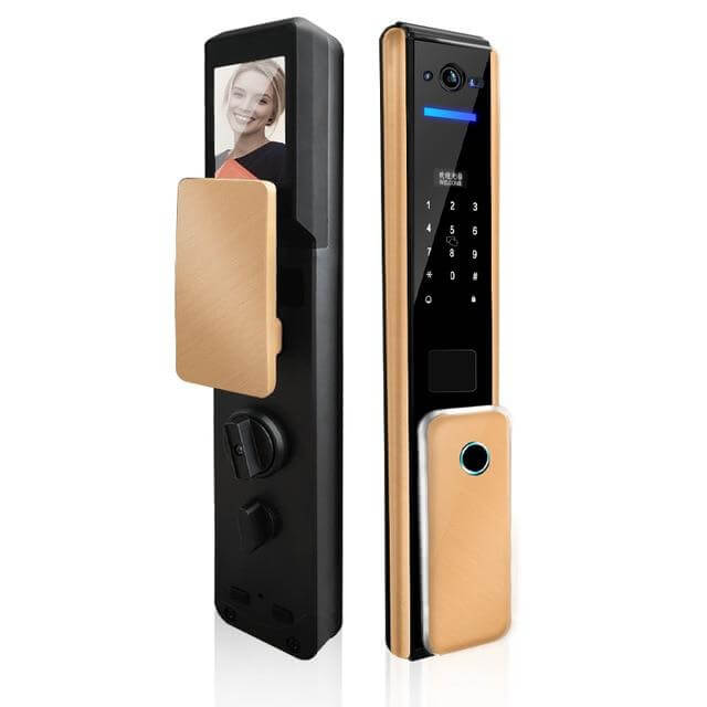 Led Screen Fingerprint Secure Digital Door Lock