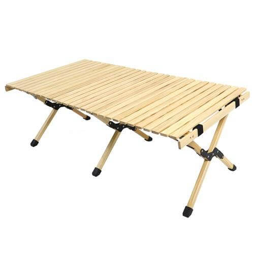 Outdoor Folding Durable Wood Table
