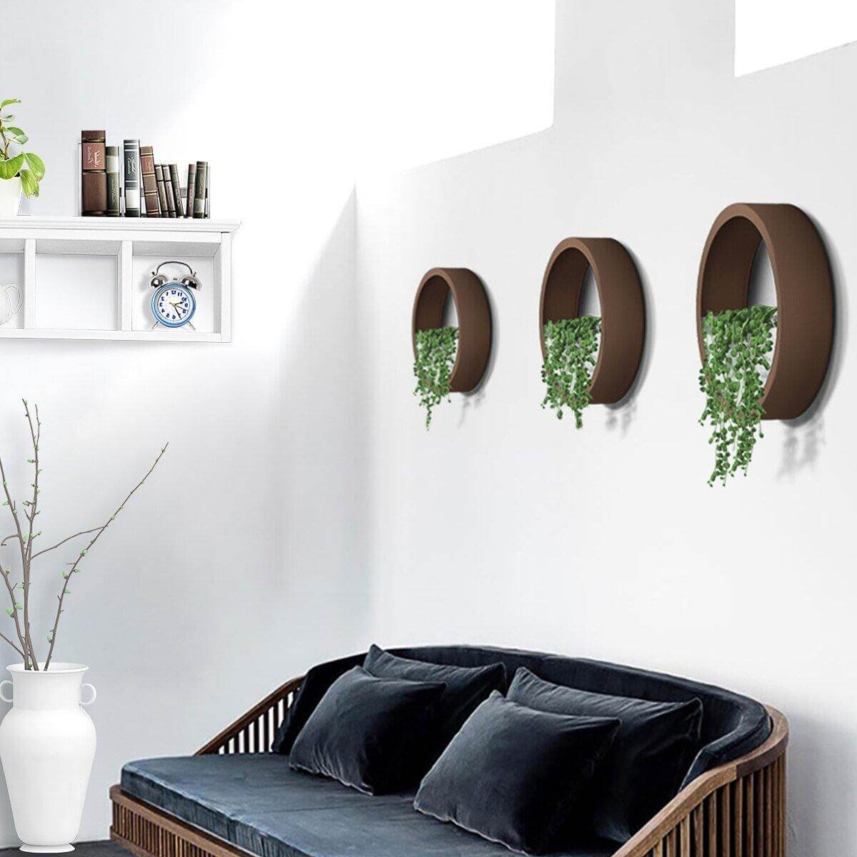 Modern Style Nature Wall Vases