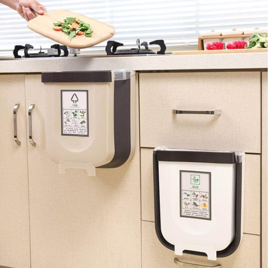 Foldable Cabinet Kitchen Trash Can - UTILITY5STORE