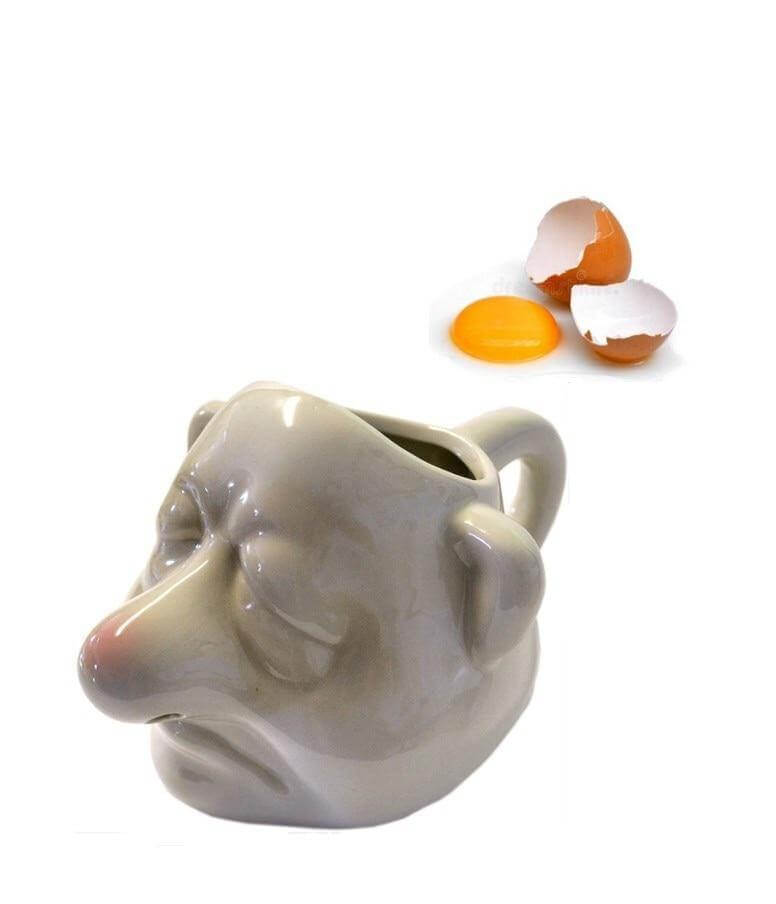Ceramic Cartoon Egg Yolk Separator