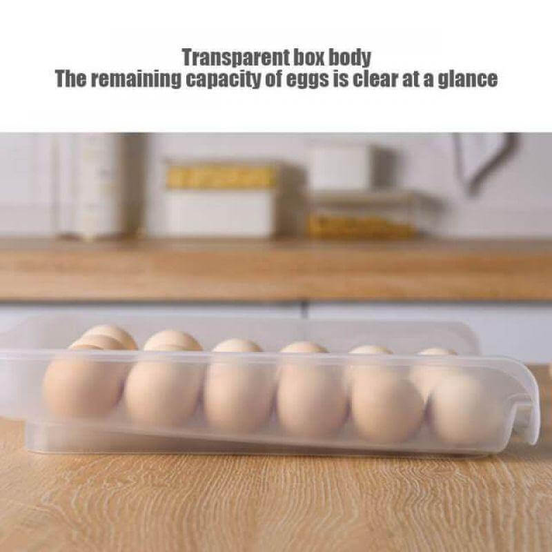 Creative Auto Roll Egg Storage Box