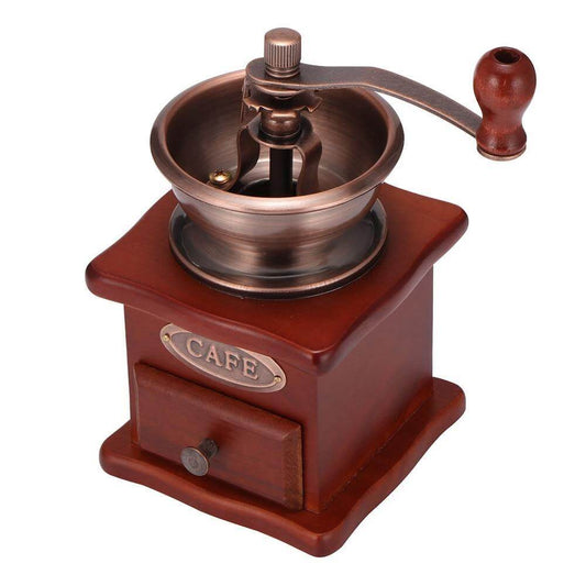 Wooden Antique Manual Coffee Grinder - UTILITY5STORE