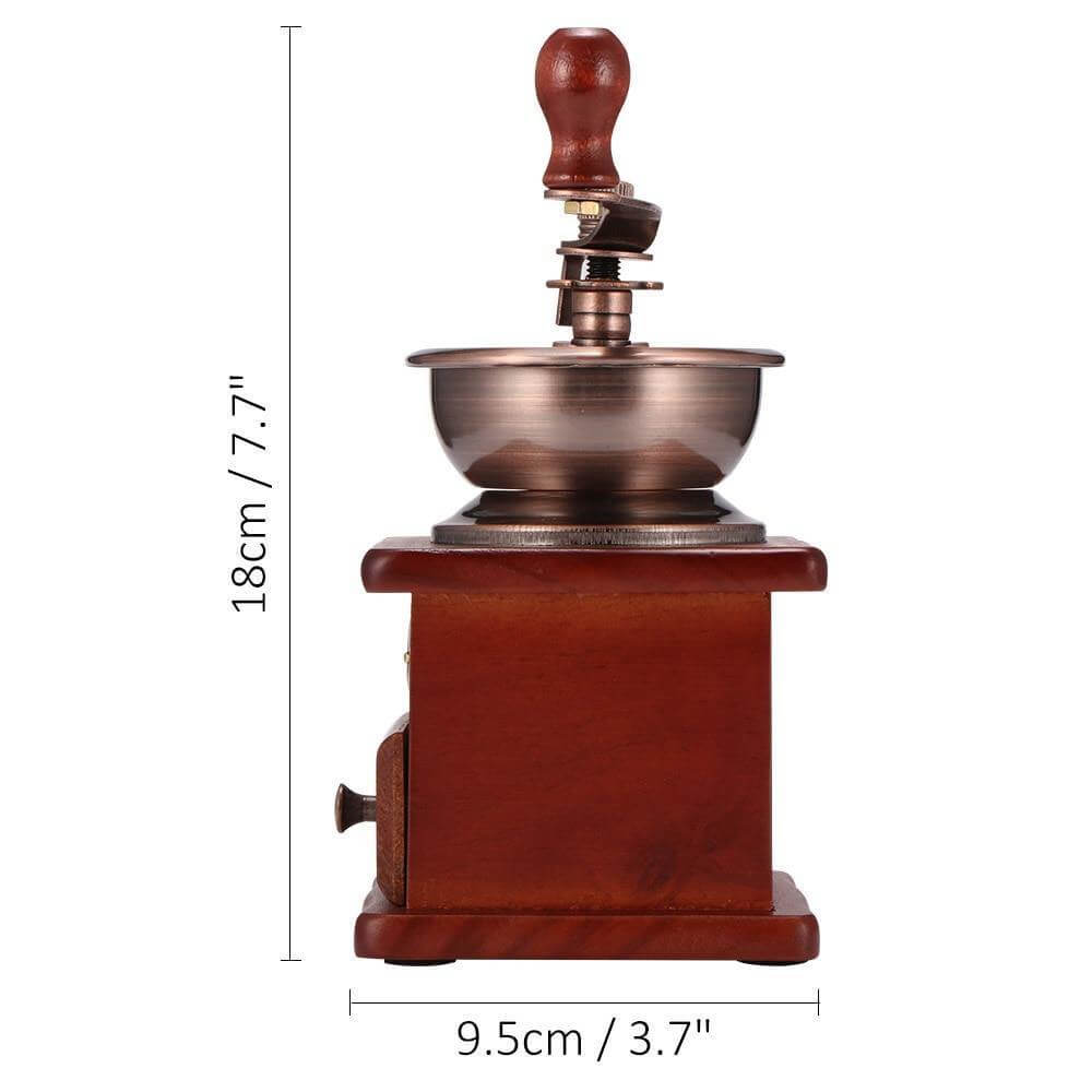 Wooden Antique Manual Coffee Grinder - UTILITY5STORE