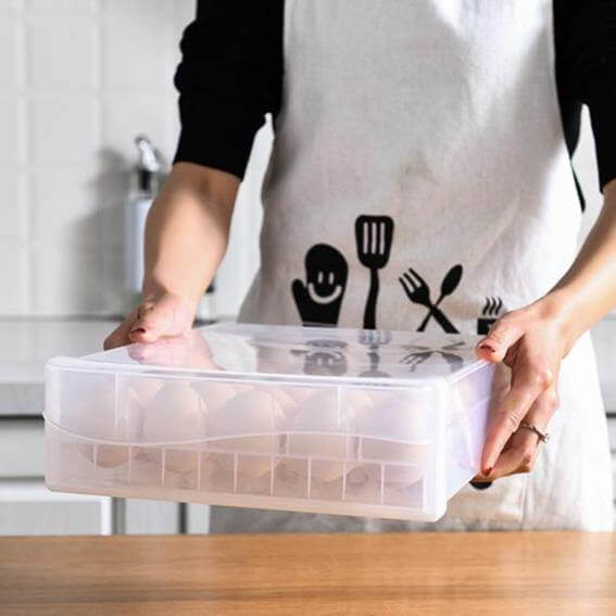 Transparent Egg Storage Drawer Container