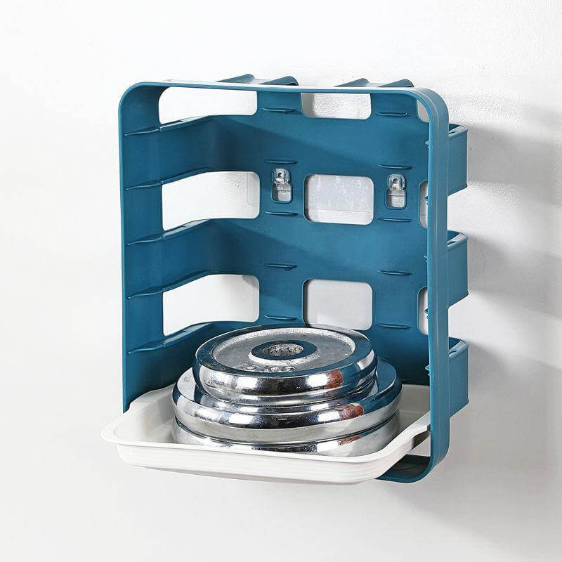 Wall-Mounted Multi Layer Kitchen Food Cooking Organizer