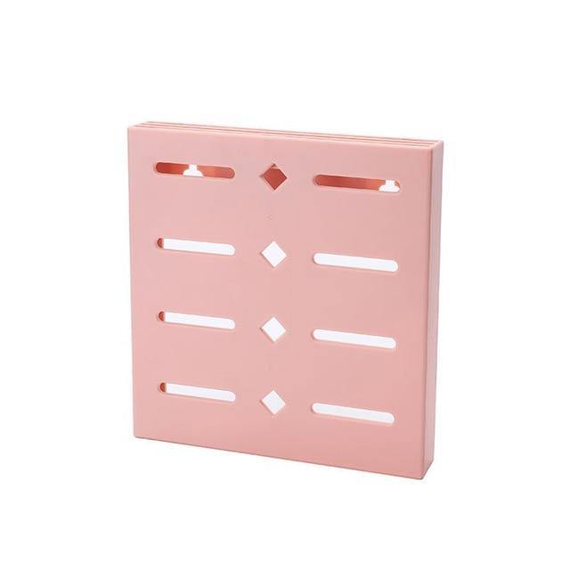 2PCS Square Pastel Mavi Wall-Mounted Knife Organizer - UTILITY5STORE