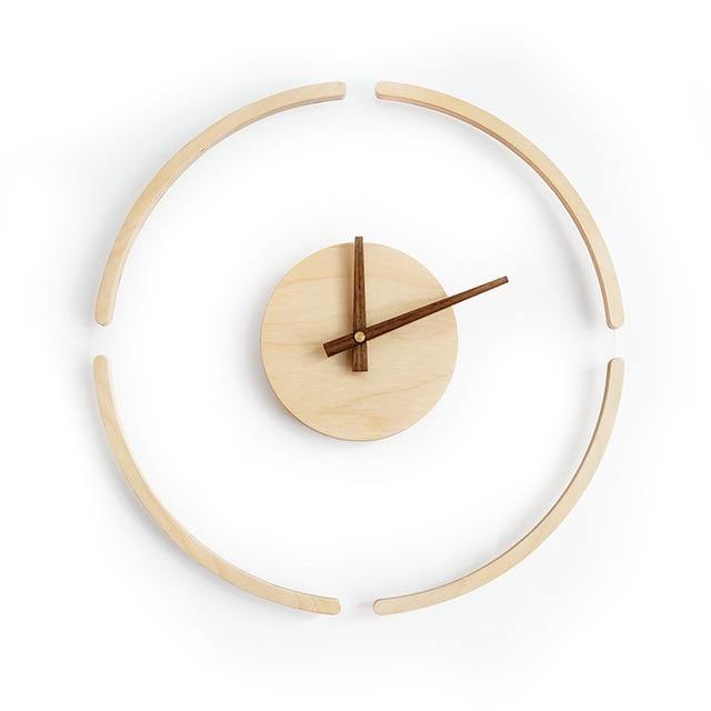 Creative Transparent Suspension Wall Clock