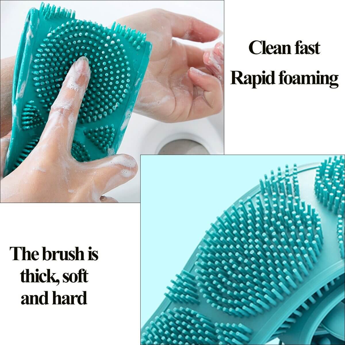 Soft Silicone Bath Body Brush