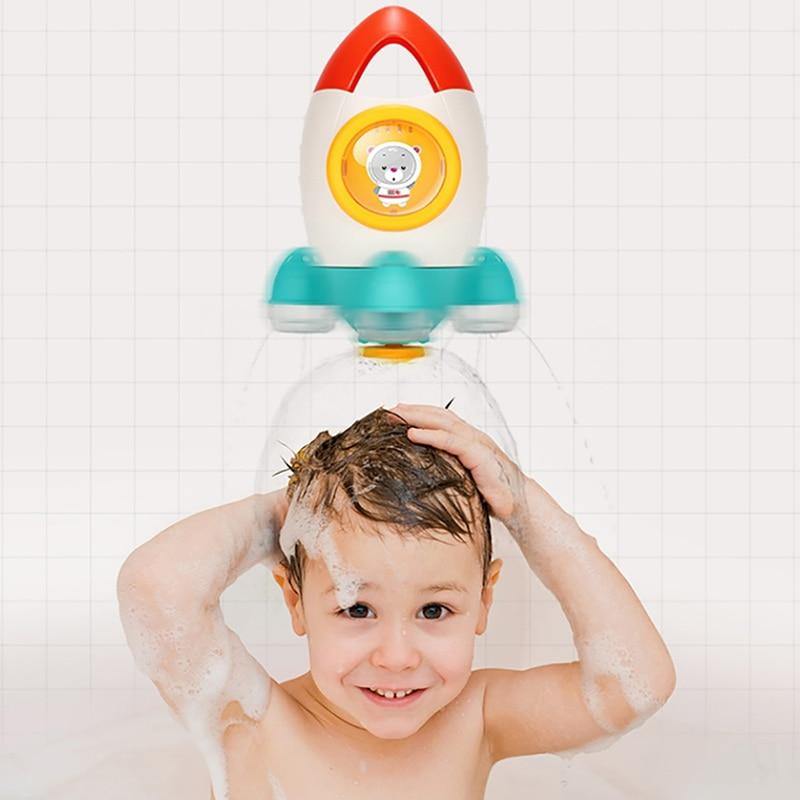 Baby Fun Bath Rocket Water Spray Toy