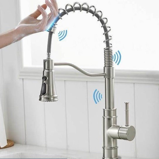 Smart Assistive Touch Control Kitchen Faucet