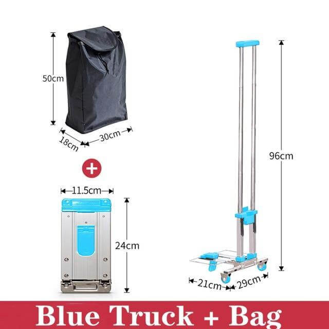 Portable Foldable Push Hand Cart