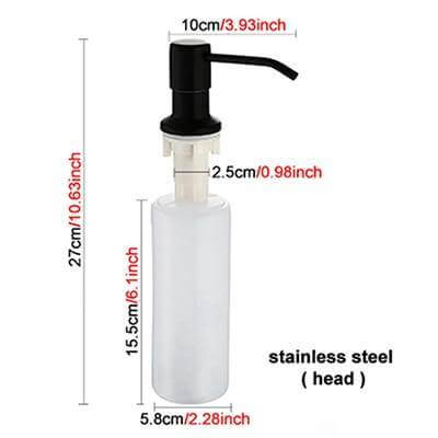 Sink Mounted Soap Dispenser