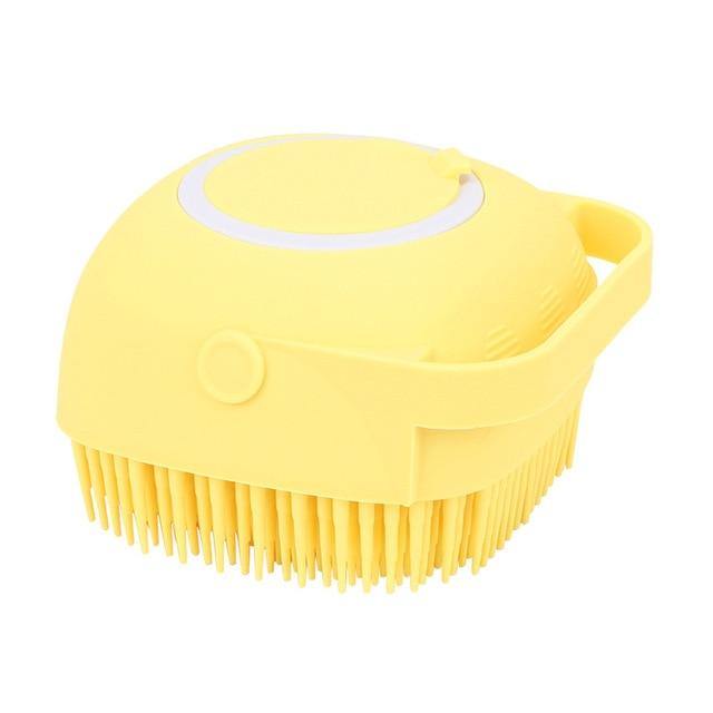 Bathing Brush Shampoo Dispenser