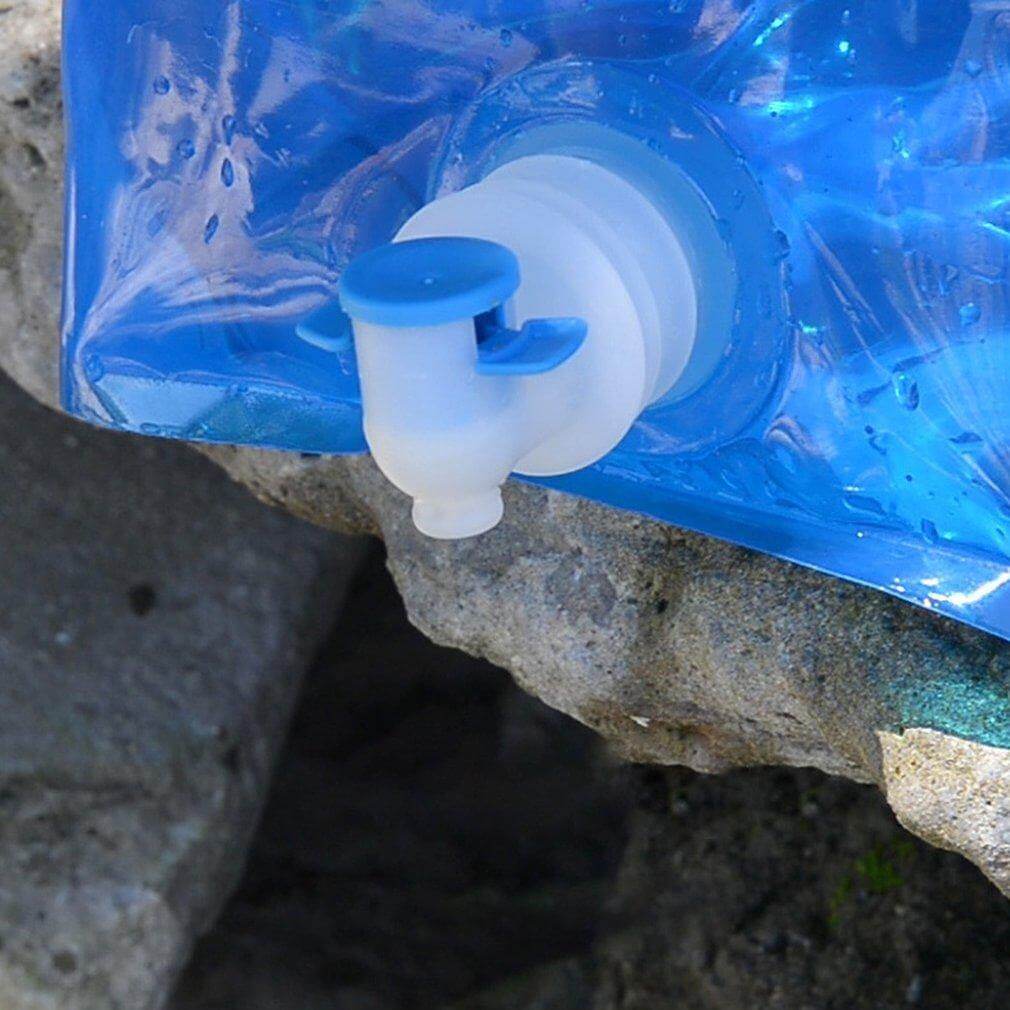 Foldable Outdoor Water Bag With Faucet