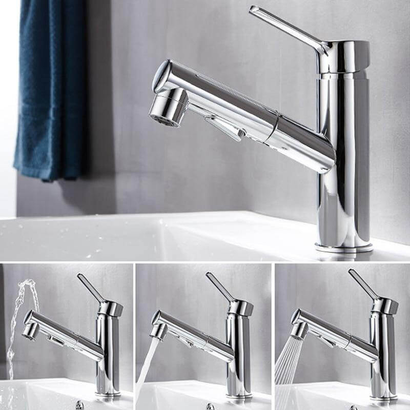 Luxury 360 Rotating Pull Out Sink Faucet